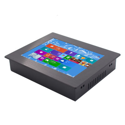 monitor LCD impermeabile 1024x768 a 8 pollici di 350nits IP65 con HDMI VGA