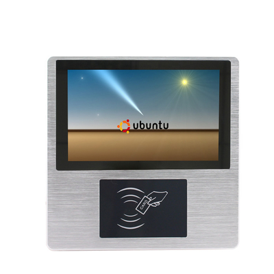 Pc di Industrial Touch Panel del lettore di RFID un FCC PoE 7&quot; da 10 millisecondi supporto della parete