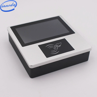 Pc a 7 pollici 1000nits 1024*600 del pannello di tocco di POE Linux con il lettore di RFID