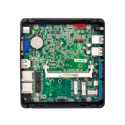 RS232 ITX doppio NUC MINI Computer Aluminum Alloy With HDMI VGA