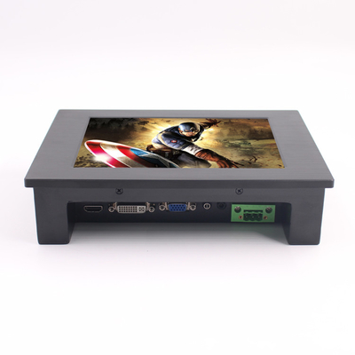 Monitor irregolare IP65 18W 350nits Vesa Embedded del touch screen 24VDC