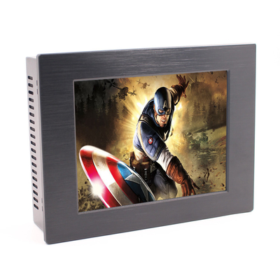 Monitor irregolare IP65 18W 350nits Vesa Embedded del touch screen 24VDC