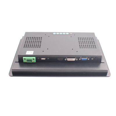 Tocco resistente irregolare di VGA DVI 350nits del monitor dell'affissione a cristalli liquidi della parte anteriore IP65 per il chiosco