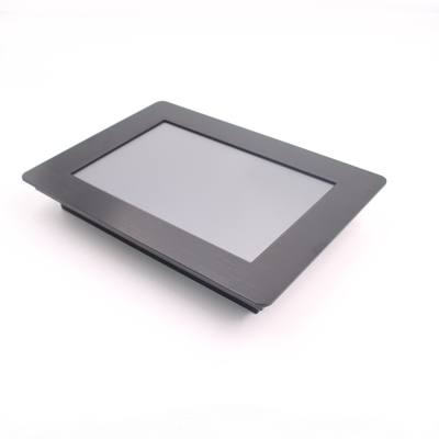 Tocco resistente irregolare di VGA DVI 350nits del monitor dell'affissione a cristalli liquidi della parte anteriore IP65 per il chiosco