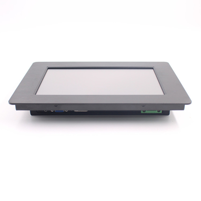 Tocco resistente irregolare di VGA DVI 350nits del monitor dell'affissione a cristalli liquidi della parte anteriore IP65 per il chiosco