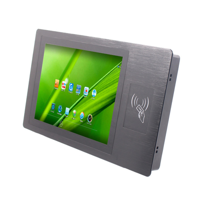 Antenna impermeabile del pc 350nits Android 8,0 capacitivi del pannello della compressa di frequenza ultraelevata RFID