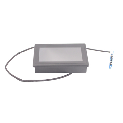 parte anteriore di alluminio a 7 pollici IP65 dell'incastonatura del monitor resistente industriale del touch screen 1024x768