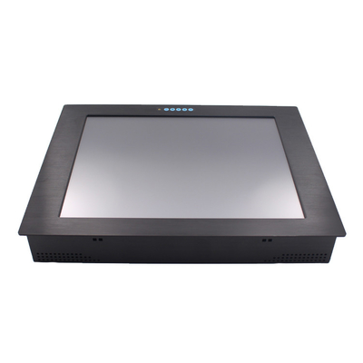 Monitor industriale della parte anteriore IP65 del supporto a 19 pollici del pannello con il tocco resistente