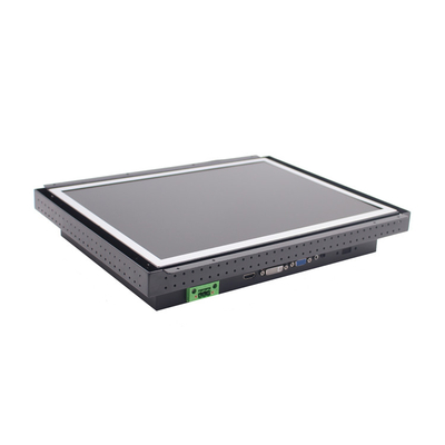 monitor DVI/HDMI/porta VGA della struttura aperta di 15inch 350cd/m2 per il distributore automatico