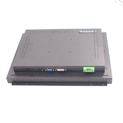 monitor DVI/HDMI/porta VGA della struttura aperta di 15inch 350cd/m2 per il distributore automatico