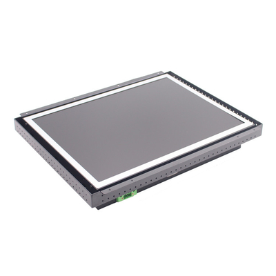Di industriale risoluzione Frameless del monitor 9-36V 1024x768 dell'affissione a cristalli liquidi di tocco non