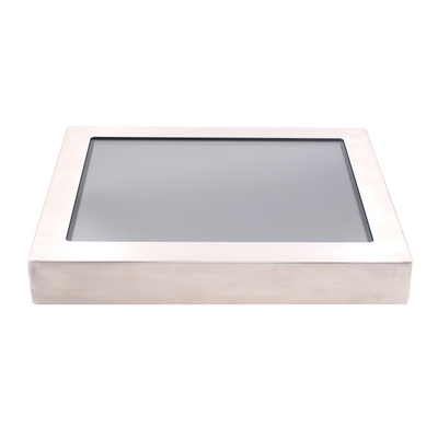 Il monitor completamente sigillato del touch screen IP65 impermeabilizza il tocco resistente di SUS 304